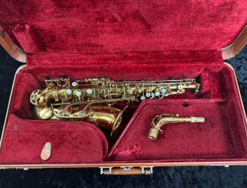Vintage Original Lacquer Selmer Paris Mark VI Alto Saxophone, Serial #145990